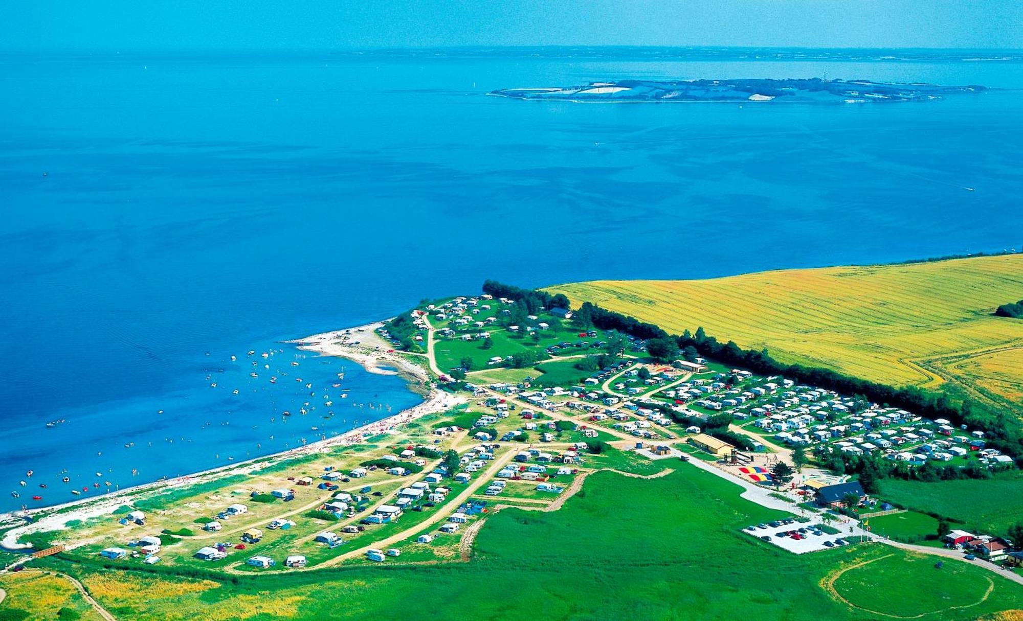 Vikaer Strand Camping & Cottages Diernæs Kültér fotó